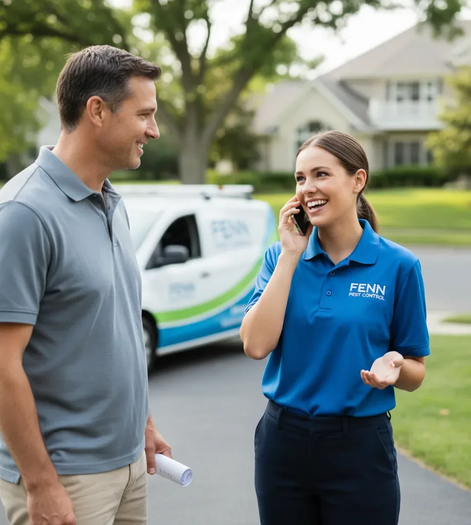 Fenn Pest Control customer support in Newton